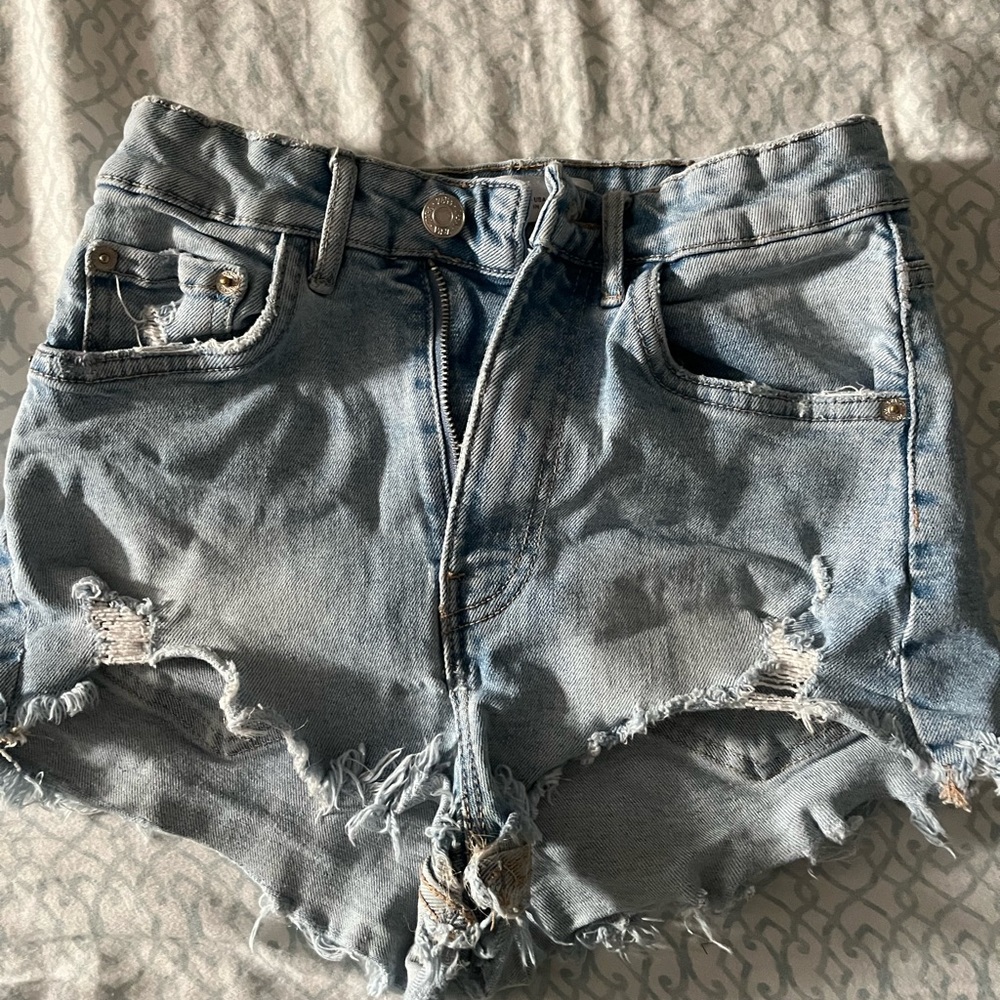 Zara high wasted Jean shorts